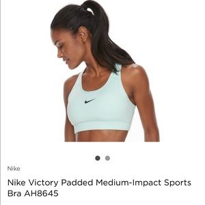 Nike padded sports bra